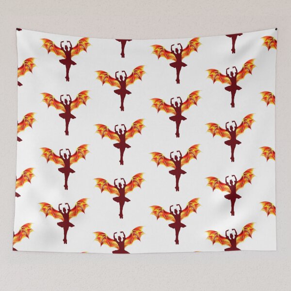 Item preview, Dancing with Bat Wings - Mythical Creature Design  designed and sold by CreativNode.