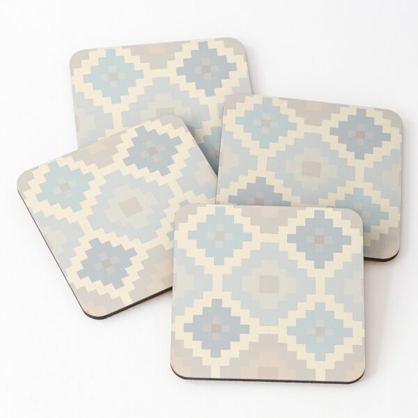 Item preview, Traditional geometric pattern, ethnic muted colours pattern designed and sold by RoseMaryWP.