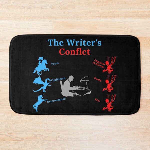 Item preview, The Writer's Conflict designed and sold by TheKnightWriter.