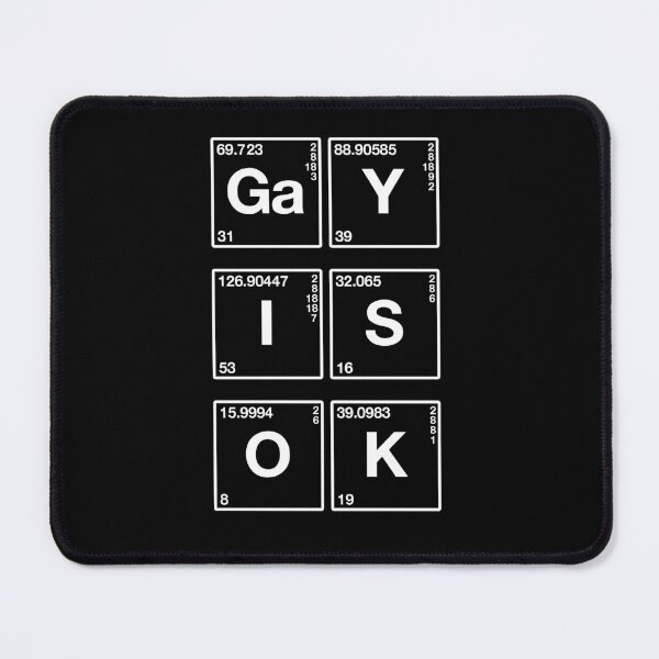 Item preview, Chemistry Gay Is OK Gay Male. Gay Men designed and sold by Subtle Pride Shop.