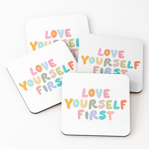 Item preview, Love yourself First, Motivational Tee, Decal for Macbook, Laptop Sticker, Car Decal, Bumper Sticker, Quote Art Wall, cute stickers designed and sold by DoorandDoor.