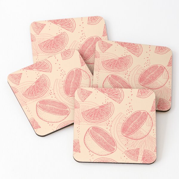 Item preview, Retro pattern with citrus lemonade designed and sold by hmorena.