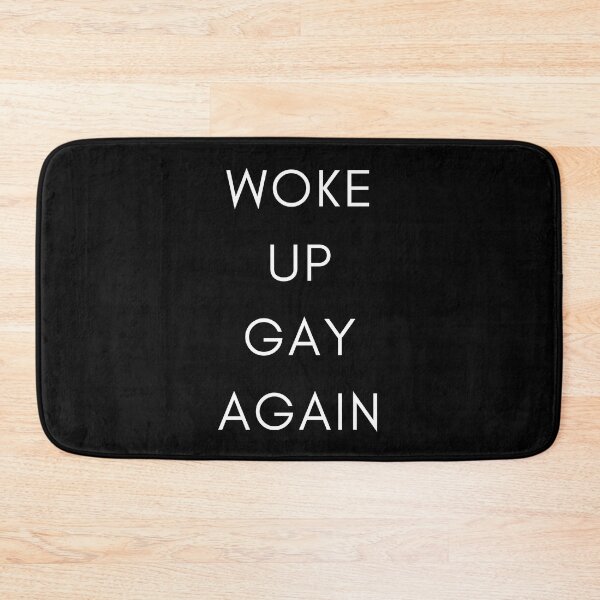 Item preview, Woke Up Gay Again MLM. Gay Men Pride designed and sold by Subtle Pride Shop.