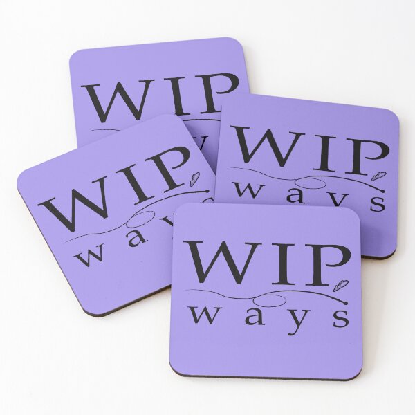 Item preview, WIP Ways | Straight Black designed and sold by RivRains.
