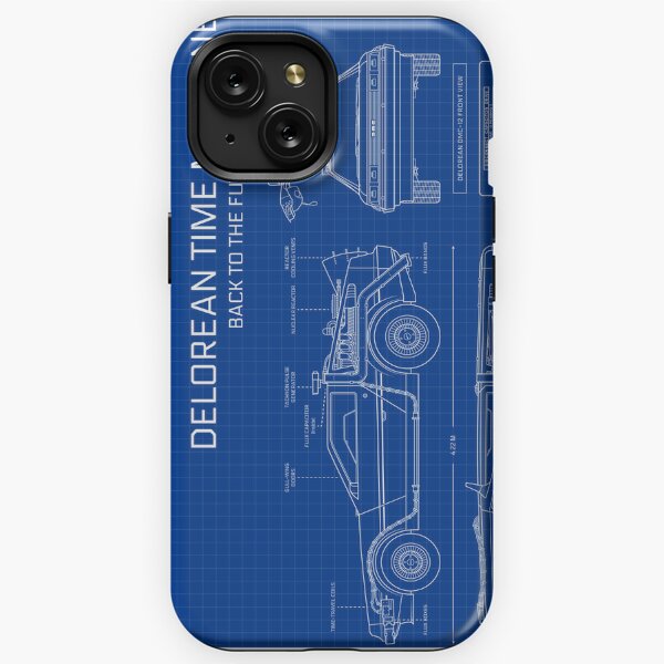 Back to the Future Delorean dashboard phone-case - Boing Boing