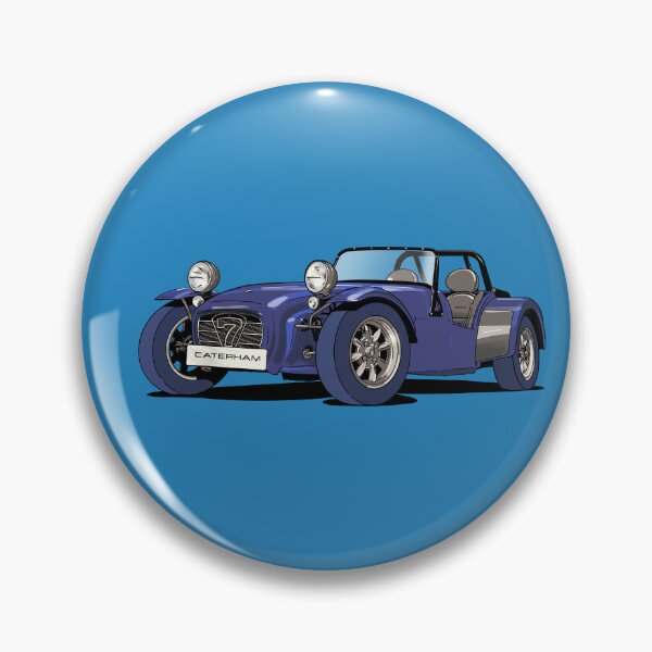 Item preview, Caterham Seven in blue designed and sold by Webazoot Industries - Car Art.