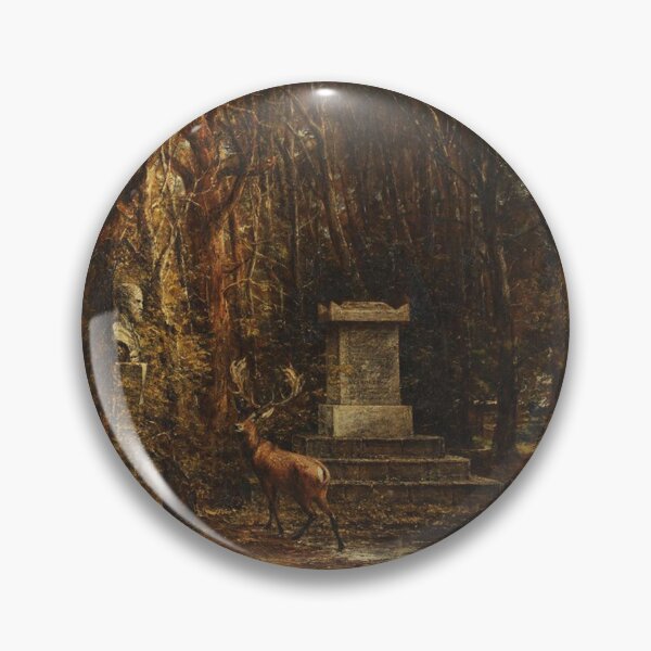 Item preview, Stag by a memorial by John Constable designed and sold by Vintage Designs +.