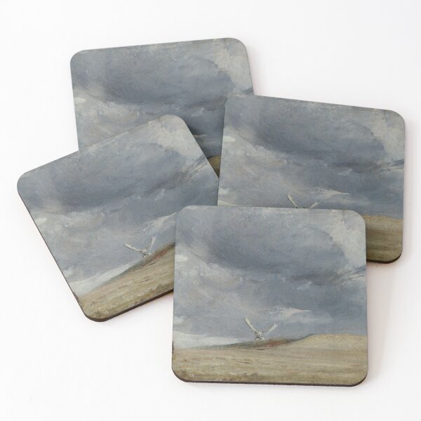 Item preview, Stormy skies by a windmill by John Constable designed and sold by Vintage Designs +.