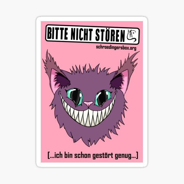 Artikel-Vorschau von Bitte nicht Stören, designt und verkauft von Schrödingers Box.