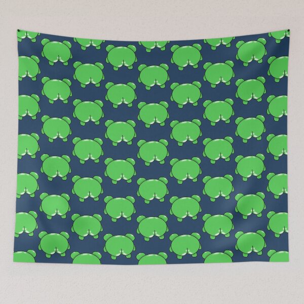 Item preview, Frog Bum   designed and sold by YanaKnitShop.