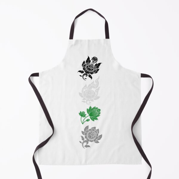 Item preview, Asian Flower Art Demi Romantic. Demiromantic Pride designed and sold by Subtle Pride Shop.