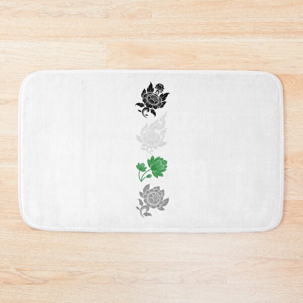 Item preview, Asian Flower Art Demi Romantic. Demiromantic Pride designed and sold by Subtle Pride Shop.