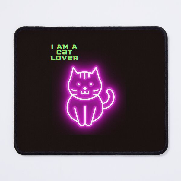 Item preview, I Am A Cat Lover Neon T-Shirt Gift For Animal, Cat, and Feline Lovers designed and sold by AverageJoesBBQ.