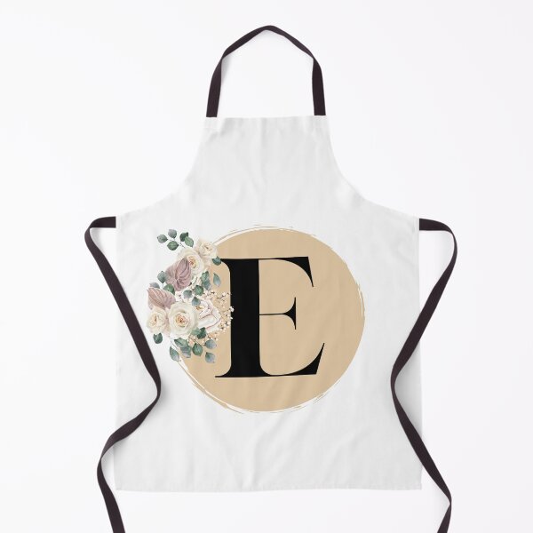 Item preview, letter e floral designed and sold by LU NA.
