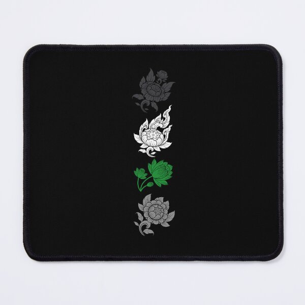 Item preview, Asian Flower Art Demi Romantic. Demiromantic Pride designed and sold by Subtle Pride Shop.