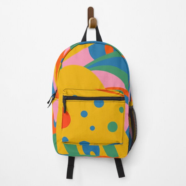 Item preview, So Trippy Retro Psychedelic Abstract Pattern 2 in Rainbow Pop Colors designed and sold by kierkegaard.
