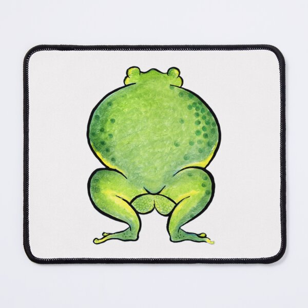 Item preview, frog butt   designed and sold by YanaKnitShop.