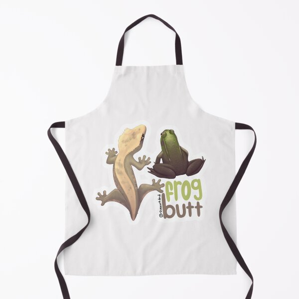 Item preview, Frog Butt Crested Gecko and Frog! designed and sold by YanaKnitShop.