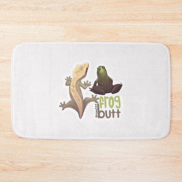 Item preview, Frog Butt Crested Gecko and Frog!   designed and sold by YanaKnitShop.