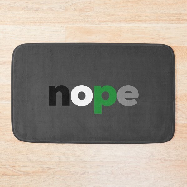 Item preview, nope Demi Romantic. Demiromantic Pride designed and sold by Subtle Pride Shop.