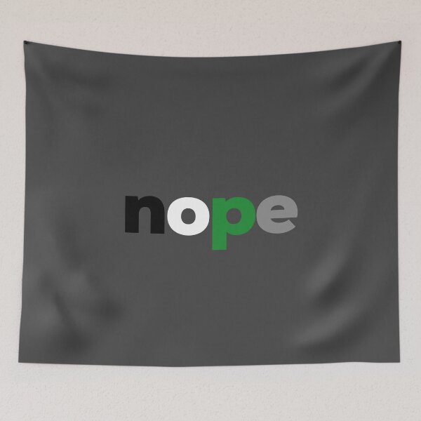 Item preview, nope Demi Romantic. Demiromantic Pride designed and sold by Subtle Pride Shop.