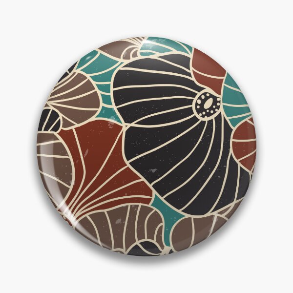 Item preview, Abstract Vintage Style Floral Leaf Pattern designed and sold by risingrocket.