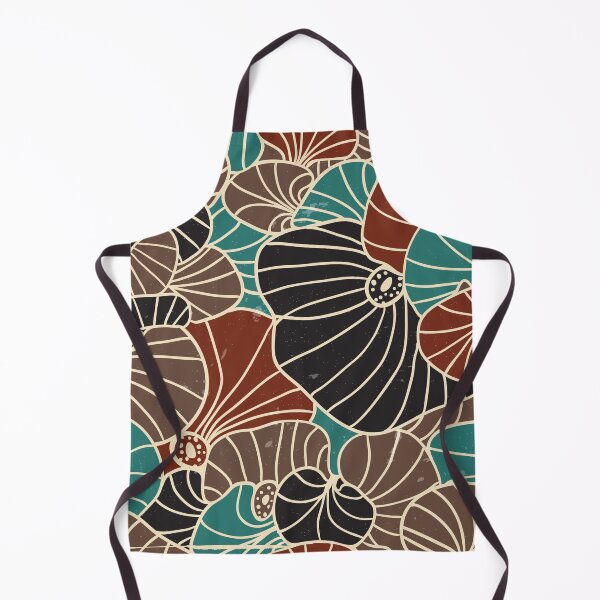 Item preview, Abstract Vintage Style Floral Leaf Pattern designed and sold by risingrocket.