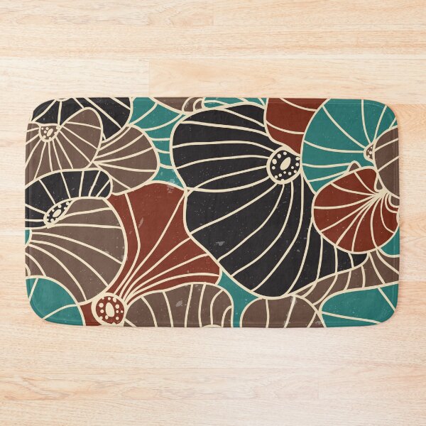 Item preview, Abstract Vintage Style Floral Leaf Pattern designed and sold by risingrocket.