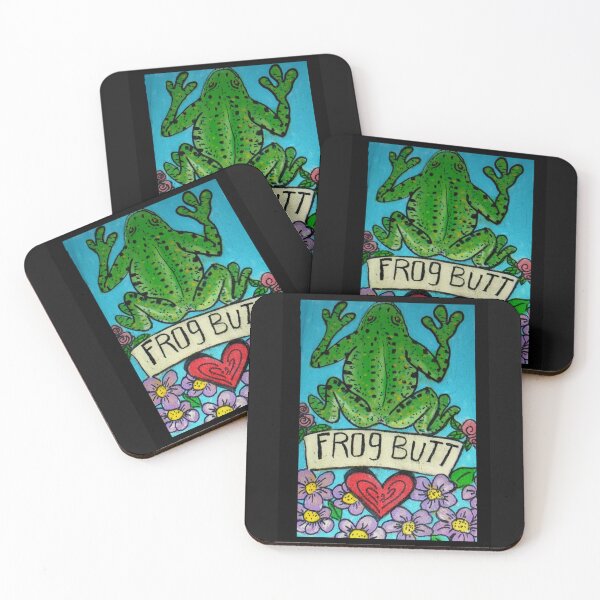 Artikelvorschau, Frog Butt Humor und albern entworfen und verkauft von YanaKnitShop.