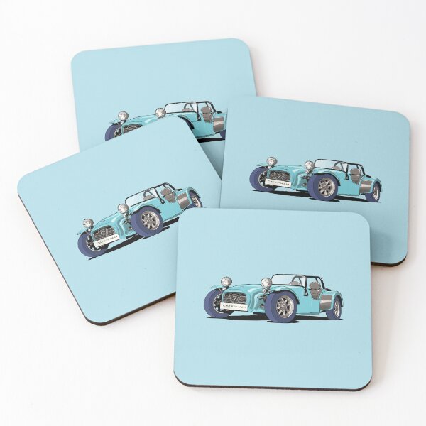 Item preview, Caterham Seven in sky blue designed and sold by Webazoot Industries - Car Art.