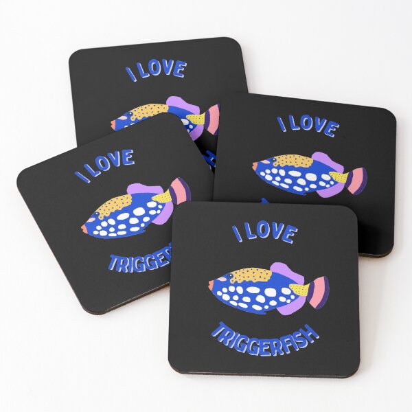 Item preview, I Love Triggerfish designed and sold by GasconyPassion.