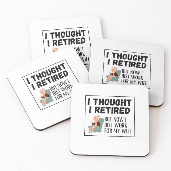 Item preview, I Thought I Retired Wife designed and sold by BookOfE.