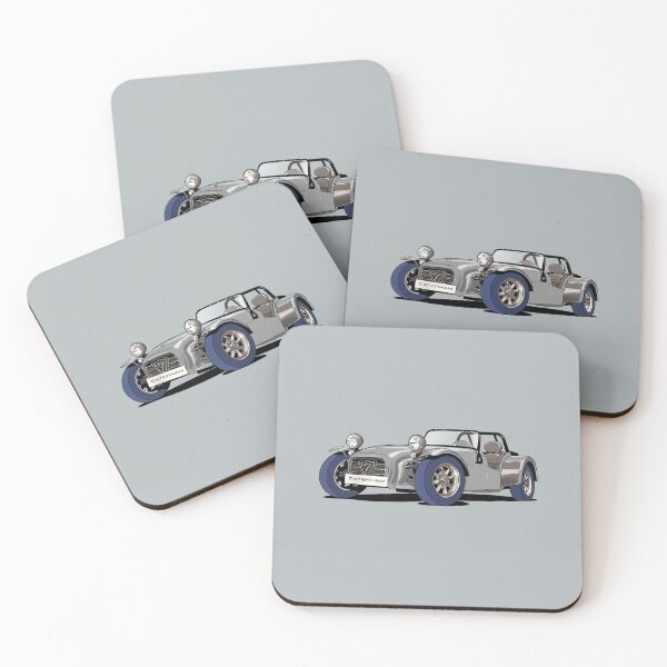 Item preview, Caterham Seven sports car in grey designed and sold by Webazoot Industries - Car Art.