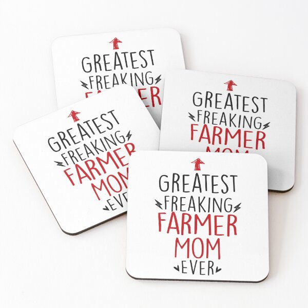 Item preview, Greatest Freaking Farmer Mom Ever Mothers Day Birthday Funny Farmer designed and sold by EasyPrintGift.