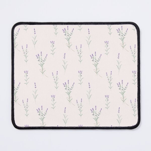 Item preview, Lavender on soft pink background pattern designed and sold by RoseMaryWP.