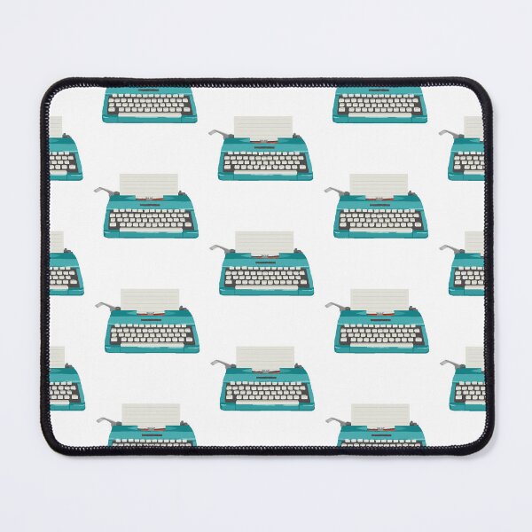 Item preview, Retro turquoise typewriter designed and sold by Cheekyleopard.