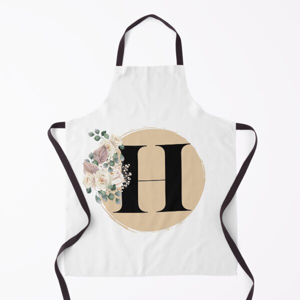 Item preview, letter h floral designed and sold by LU NA.