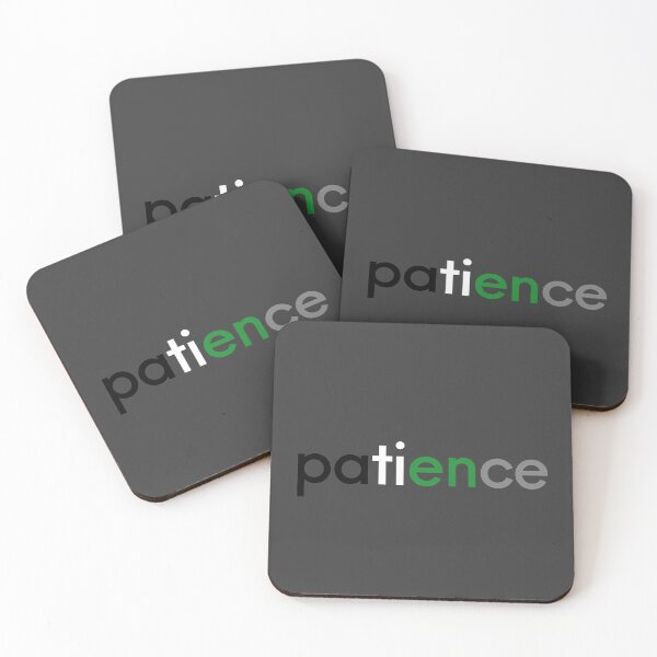 Item preview, Patience Demi Romantic. Demiromantic Pride designed and sold by Subtle Pride Shop.