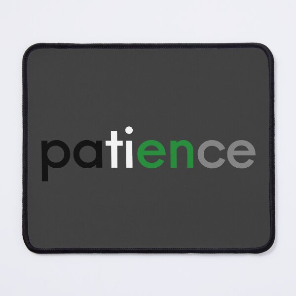 Item preview, Patience Demi Romantic. Demiromantic Pride designed and sold by Subtle Pride Shop.