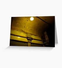 italian bar Greeting Card