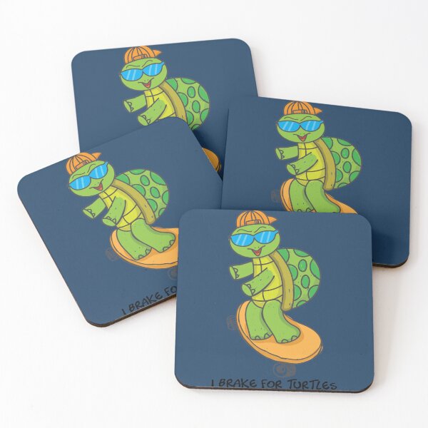 Item preview, Frog On Skateboard Back View     designed and sold by YanaKnitShop.