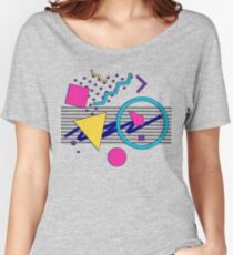Camiseta ancha para mujer Sensaciones de 1988 - Estilo Retrowave / Outrun / Memphis Milano de los 80