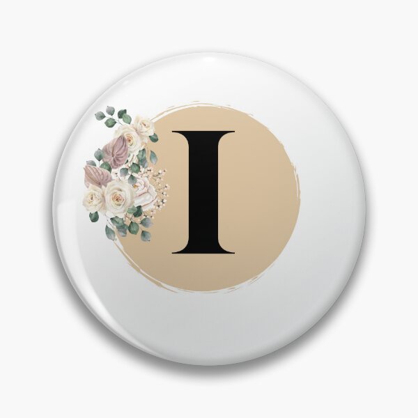 Item preview, letter i floral designed and sold by LU NA.