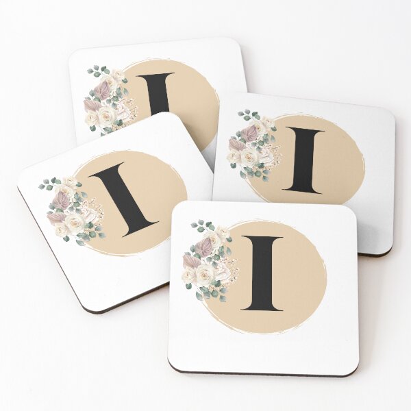 Item preview, letter i floral designed and sold by LU NA.