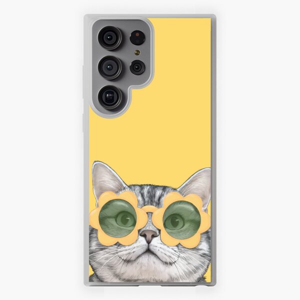 Aperçu de l'œuvre Chat jaune doux créée et vendue par lauragraves.