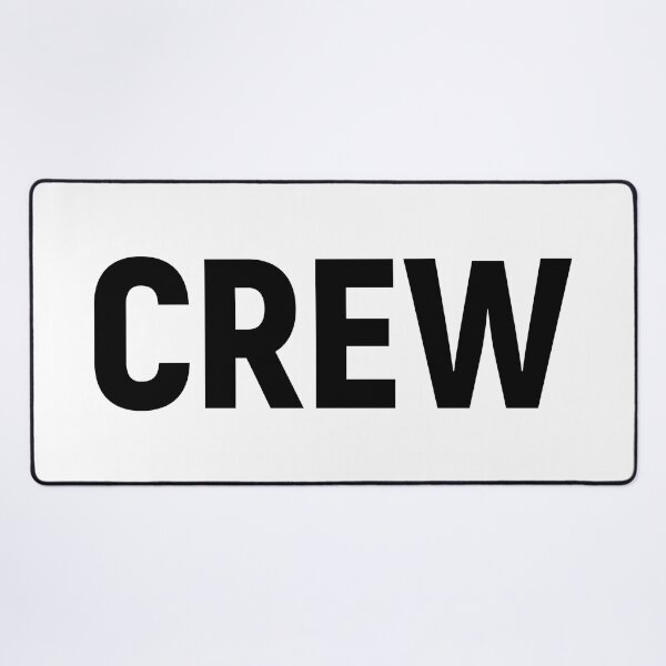 Item preview, Crew (Black Text) designed and sold by STUDIO-72.