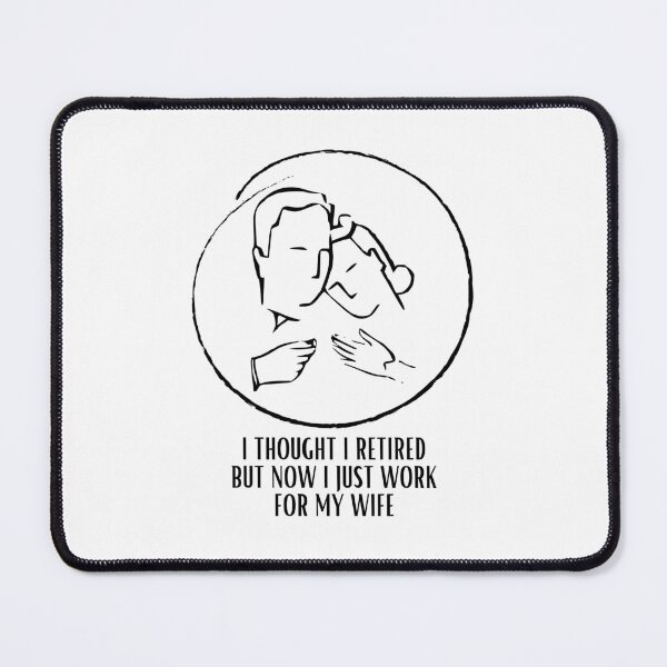 Item preview, I Thought I Retired Wife designed and sold by BookOfE.