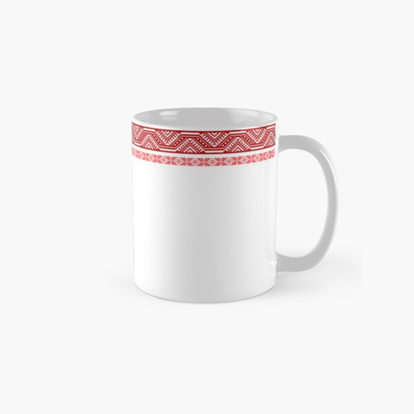 punakirjontaviiva Classic Mug