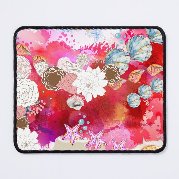 Item preview, amazing picture dance of colors with sea creatures designed and sold by Beyhandesgn.