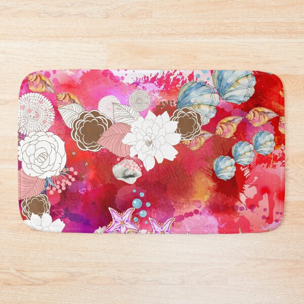 Item preview,  amazing picture dance of colors with sea creatures designed and sold by Beyhandesgn.